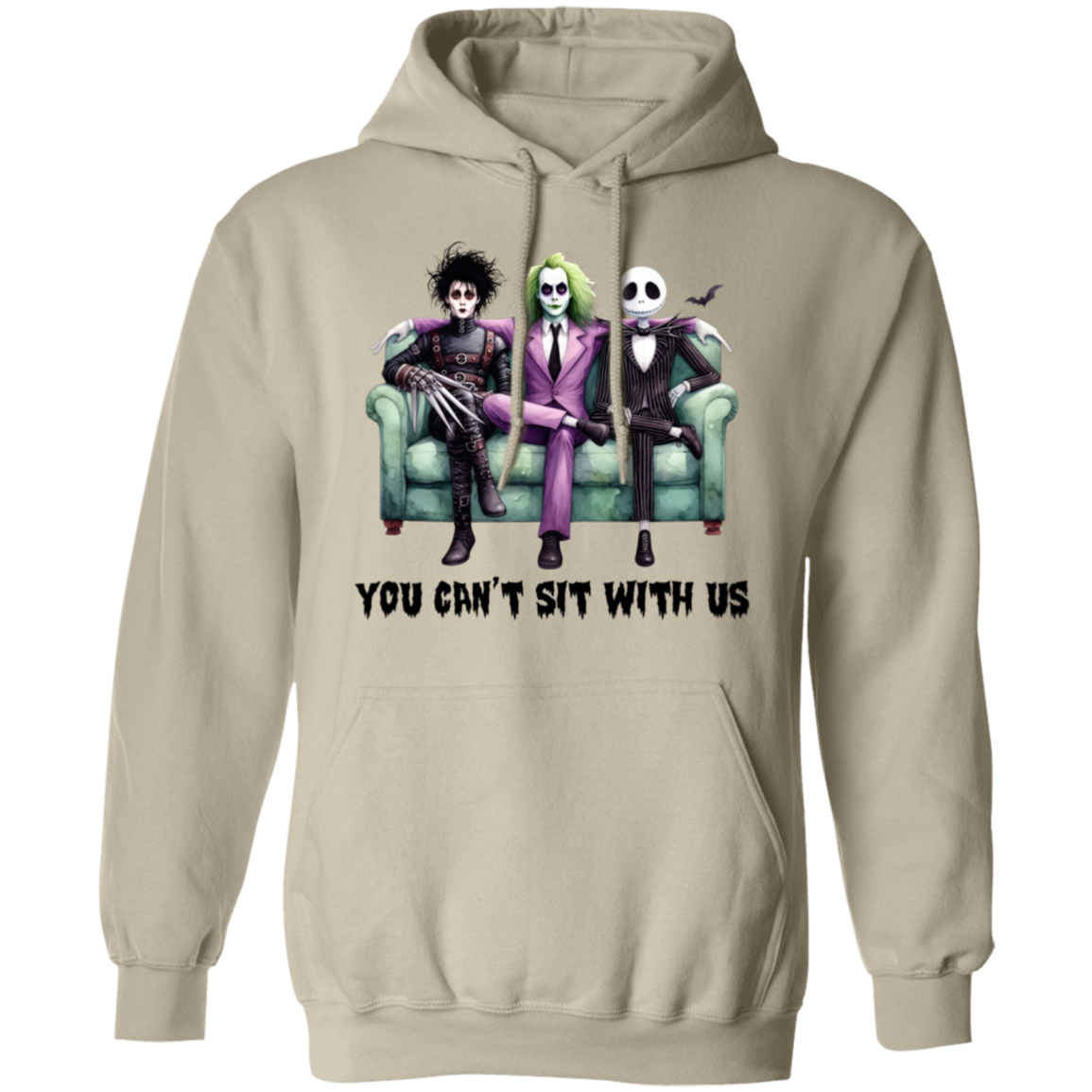 You Can't Sit With Us Halloween Shirt| Beetlejuice Sweatshirt