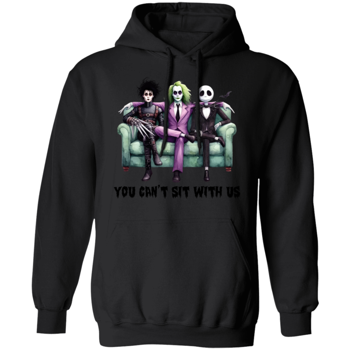 You Can't Sit With Us Halloween Shirt| Beetlejuice Sweatshirt