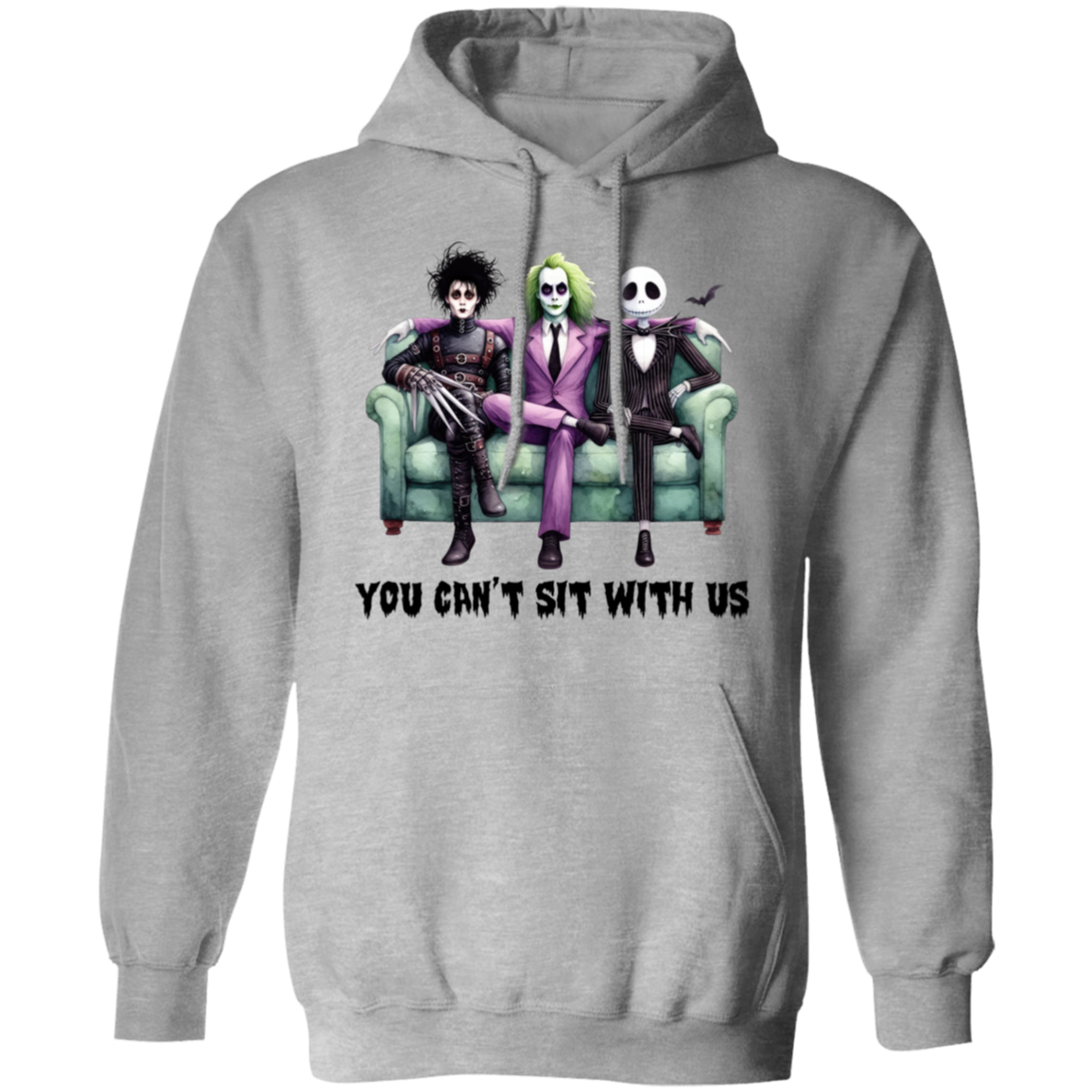 You Can't Sit With Us Halloween Shirt| Beetlejuice Sweatshirt