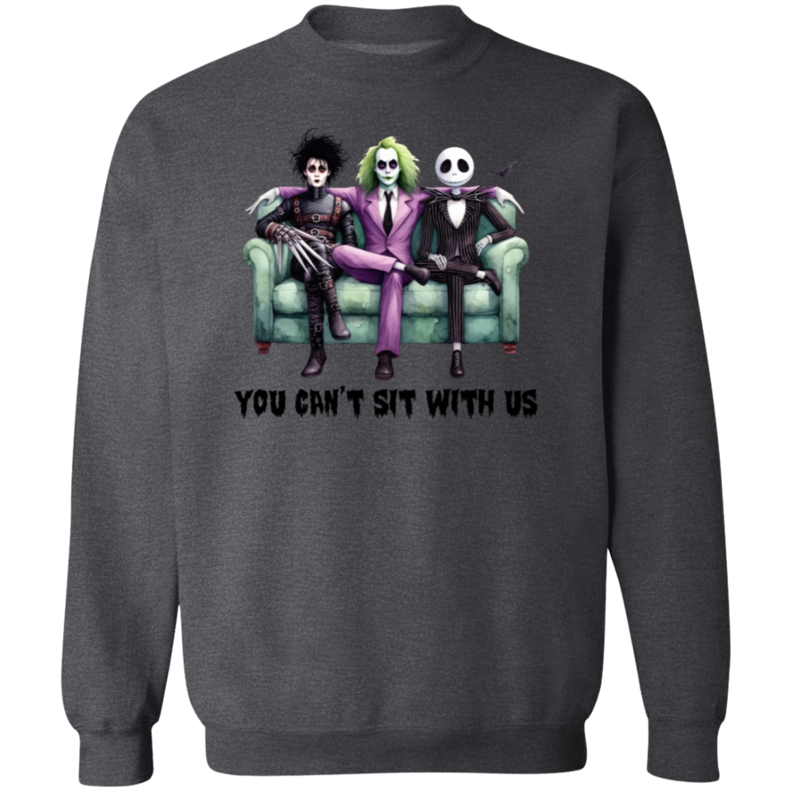 You Can't Sit With Us Halloween Shirt| Beetlejuice Sweatshirt