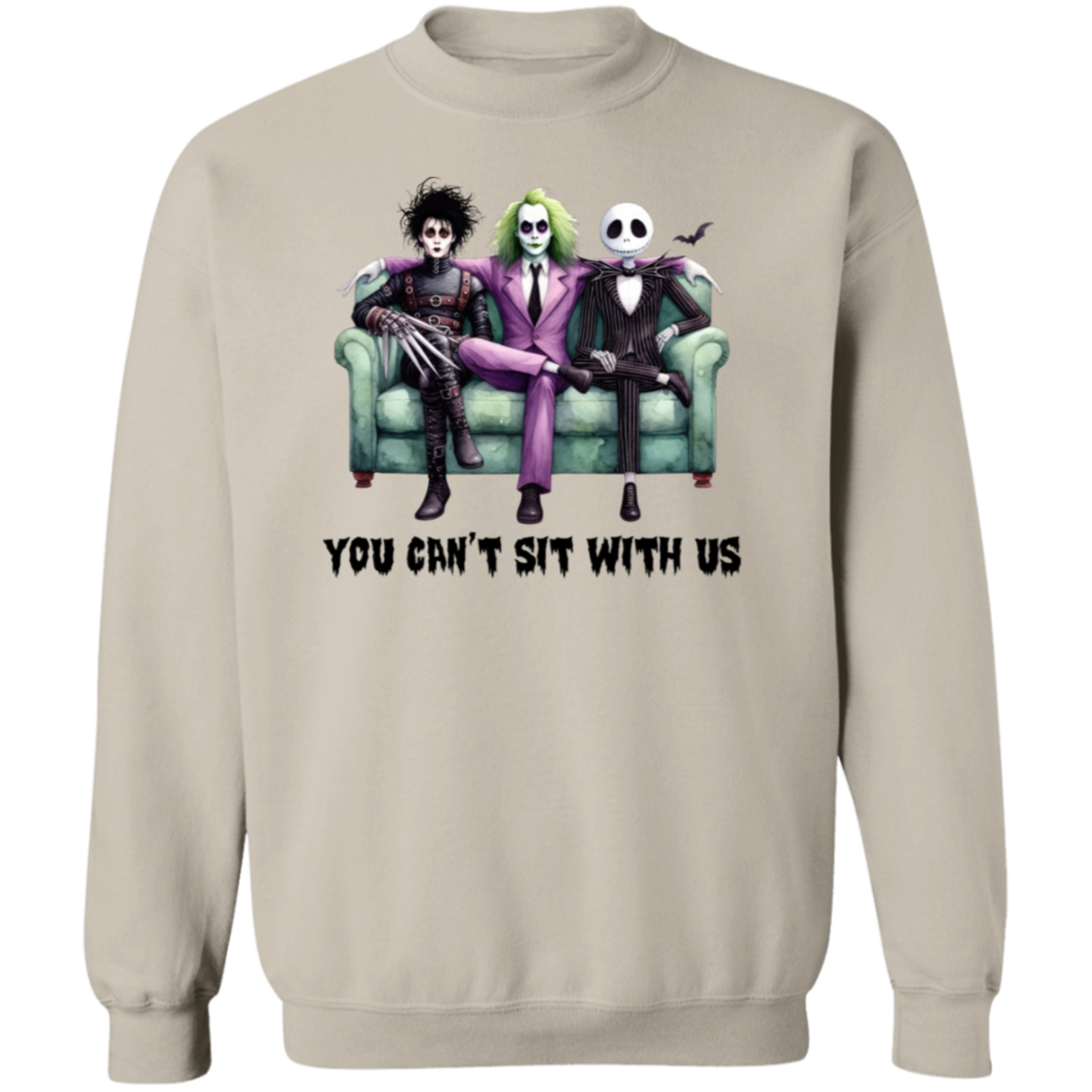 You Can't Sit With Us Halloween Shirt| Beetlejuice Sweatshirt