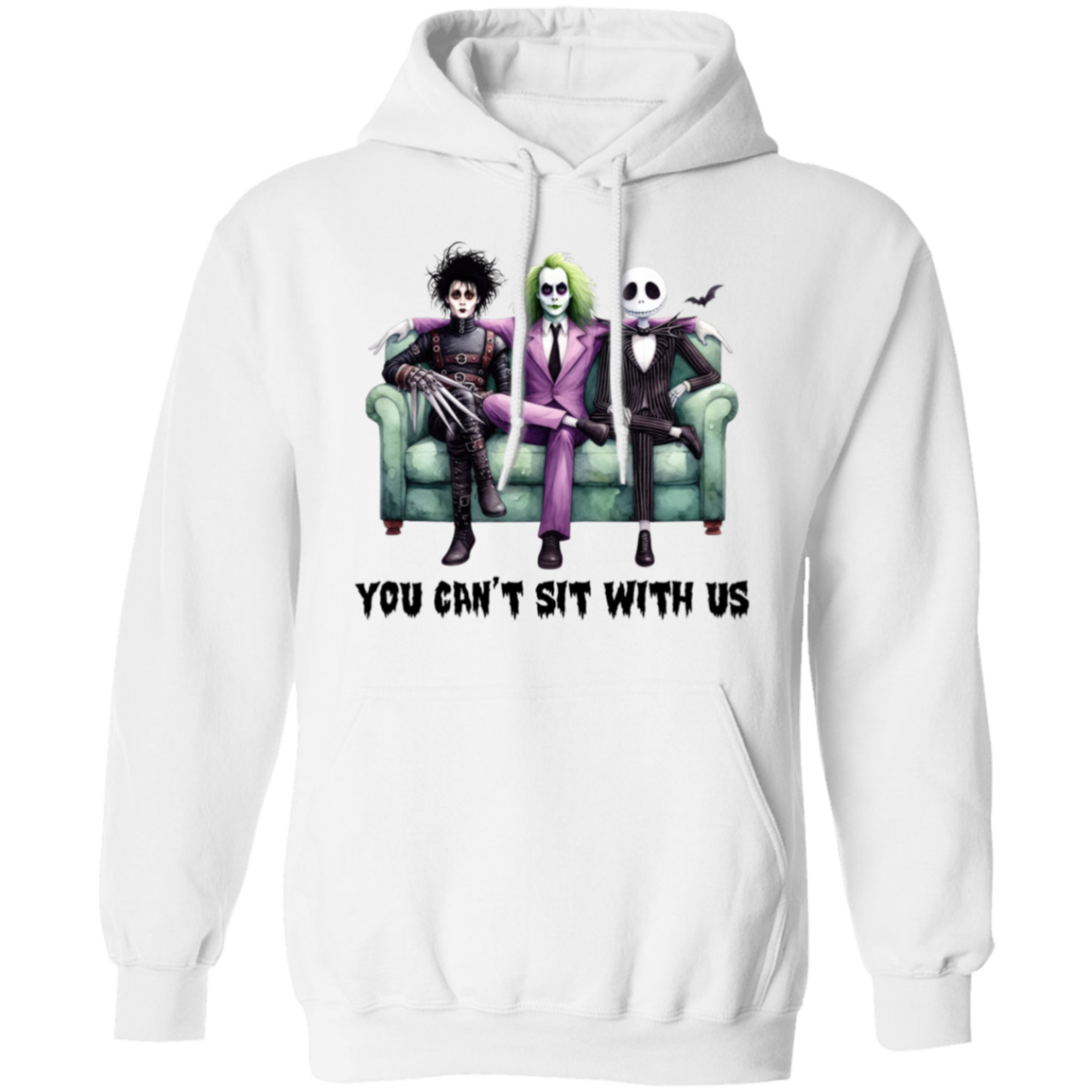 You Can't Sit With Us Halloween Shirt| Beetlejuice Sweatshirt