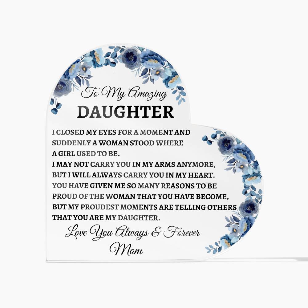 To My Amazing Daughter