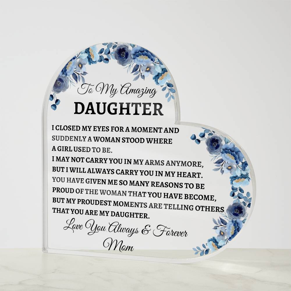 To My Amazing Daughter