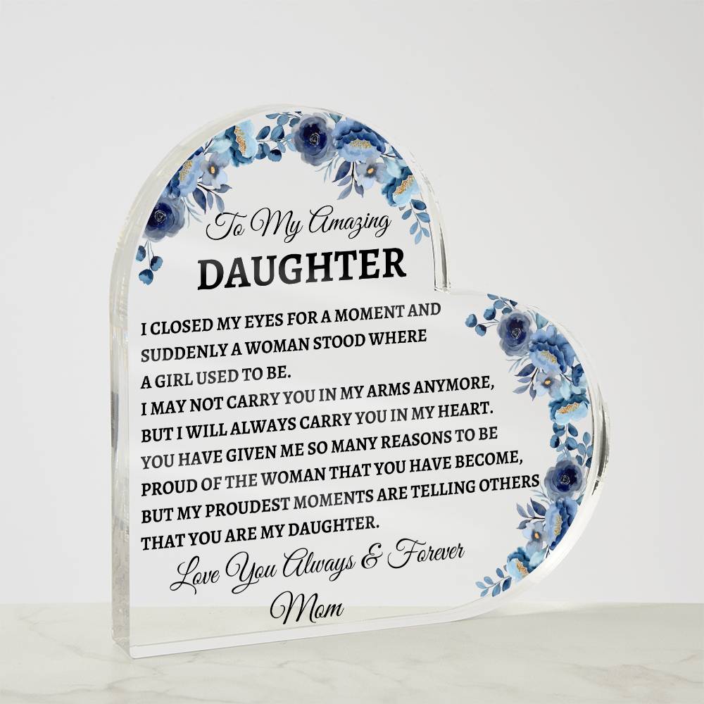 To My Amazing Daughter