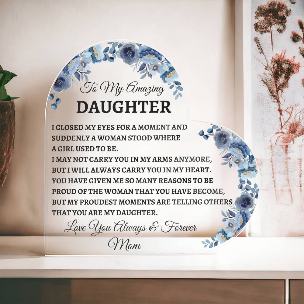 To My Amazing Daughter